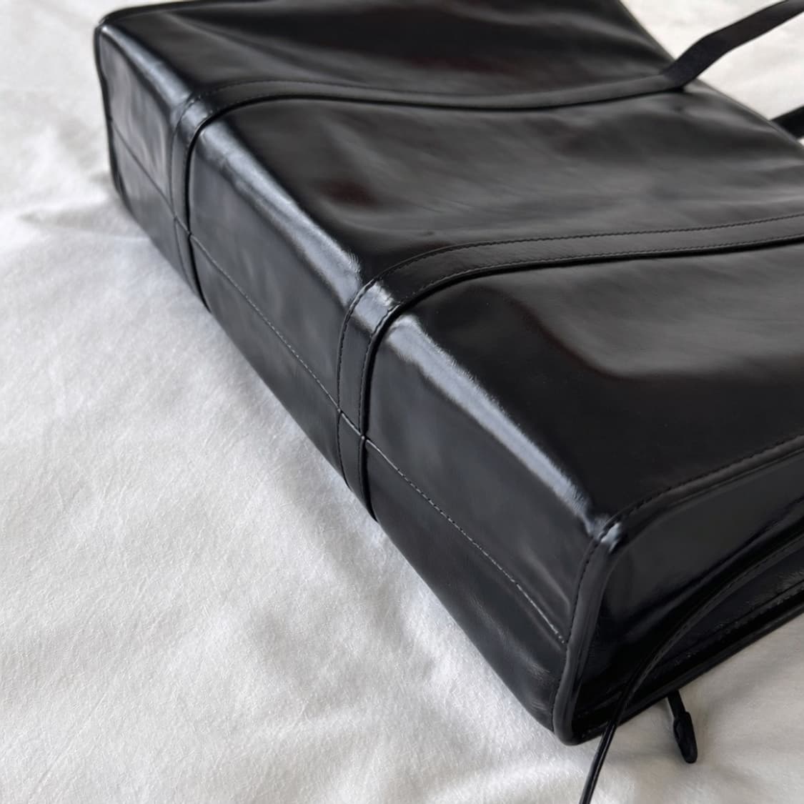 프라다 라지 가죽 도트백(정품) 상품이미지4