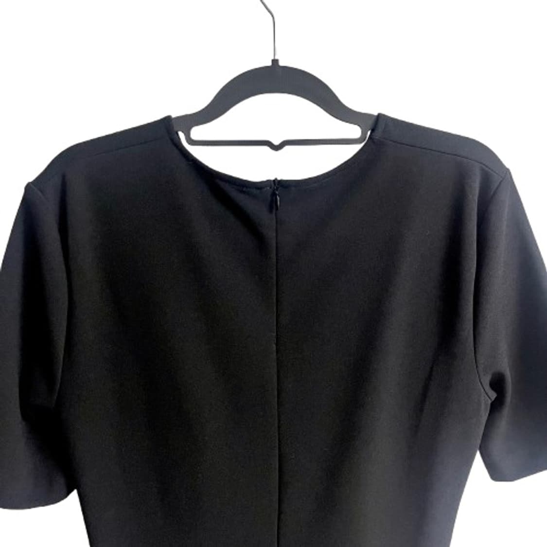 Drape shoulder pad dress (woman L) 상품이미지5