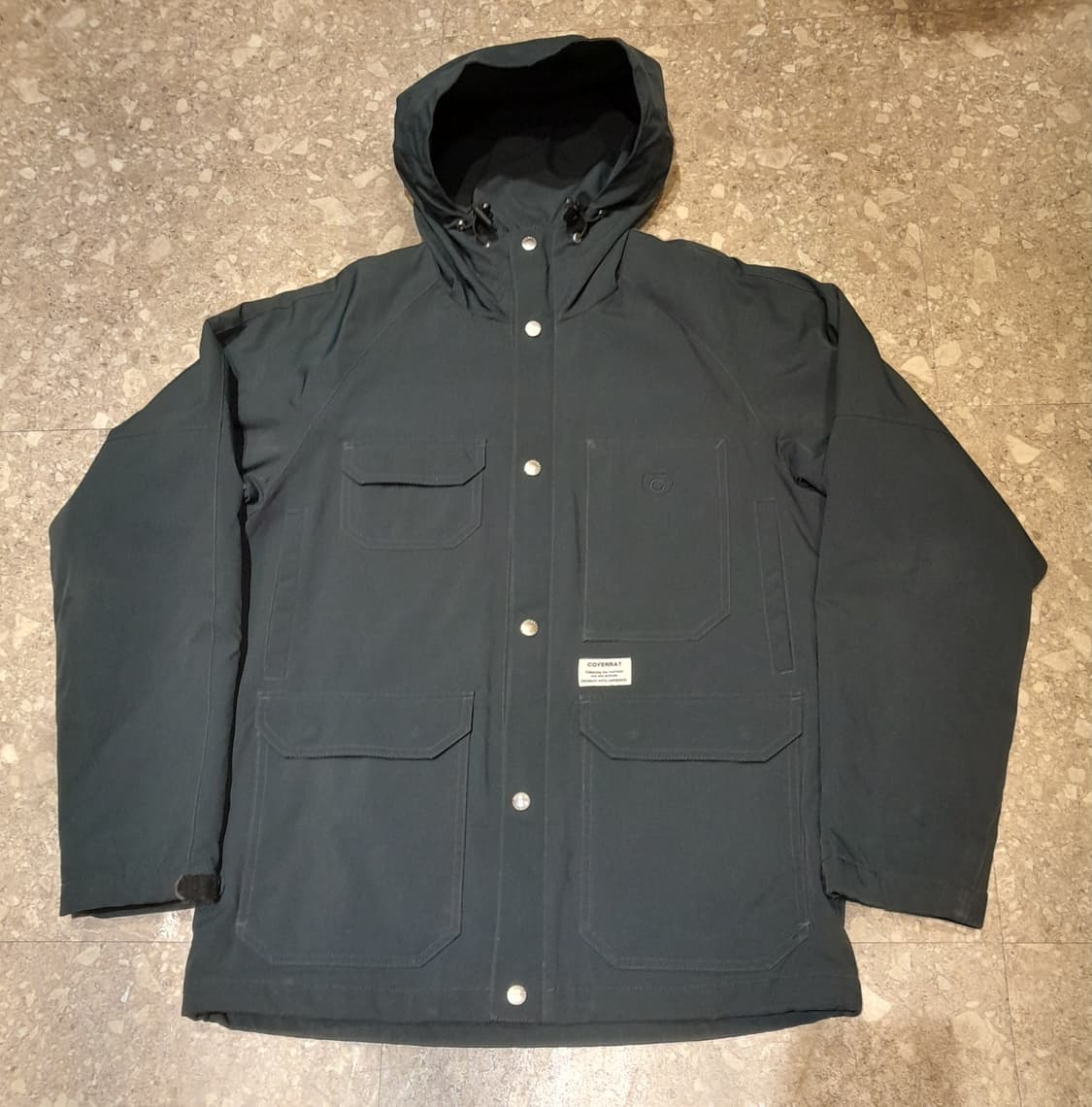 💥커버낫 후드 자켓 네이비 (M) 상품이미지1