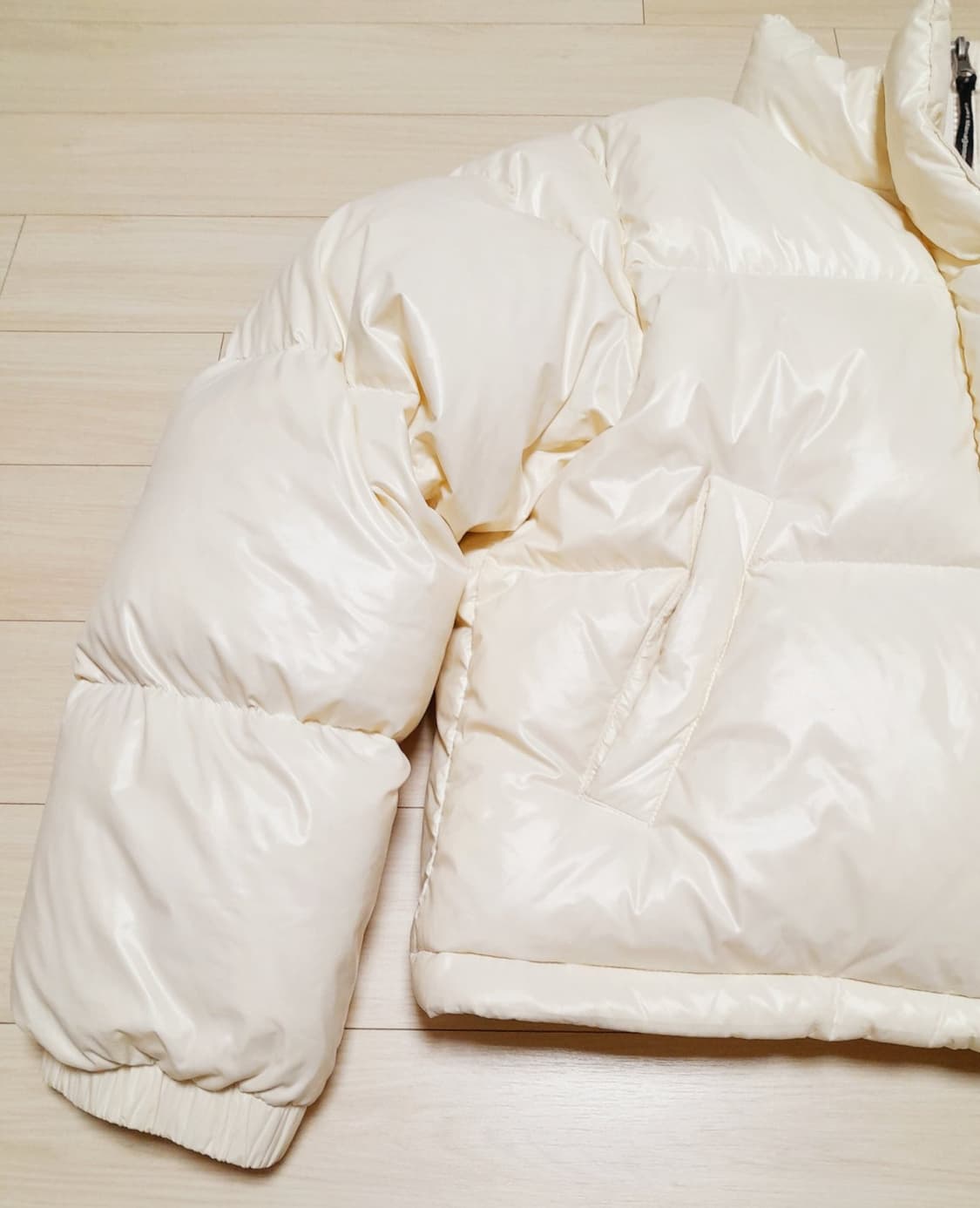 💥LMC 덕다운 숏패딩 아이보리 (M)   
 상품이미지4