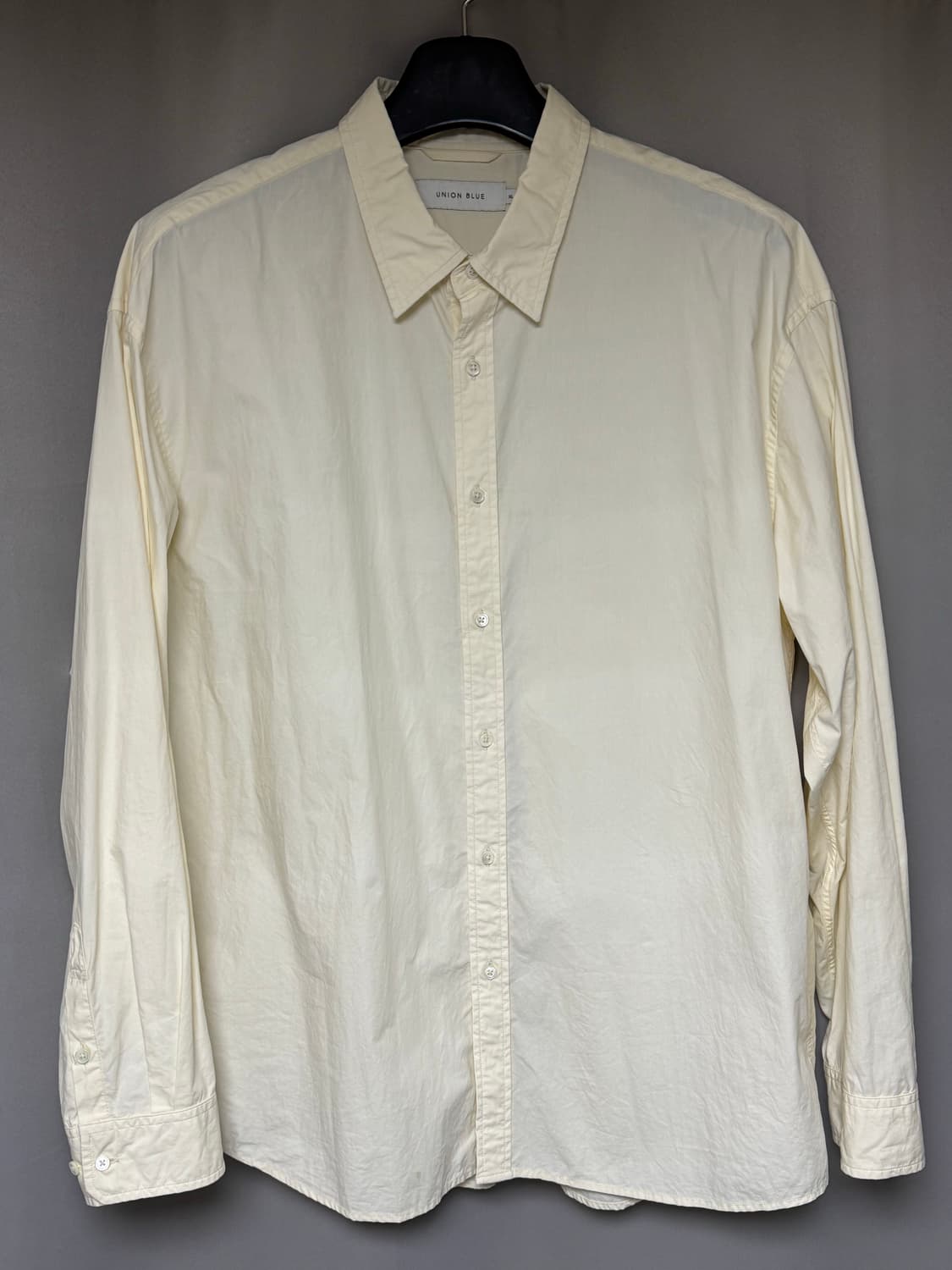 유니온블루 런드리 셔츠 XL (화이트, 그레이 핑크, 레몬) 개당 2.0 상품이미지2