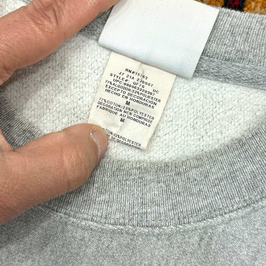 챔피온 리버스위브 맨투맨 M 상품이미지5