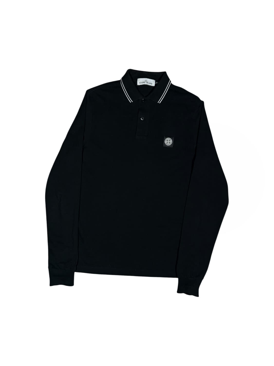 Stone Island 18SS 스톤아일랜드 슬림핏 피케 롱슬리브 상품이미지1