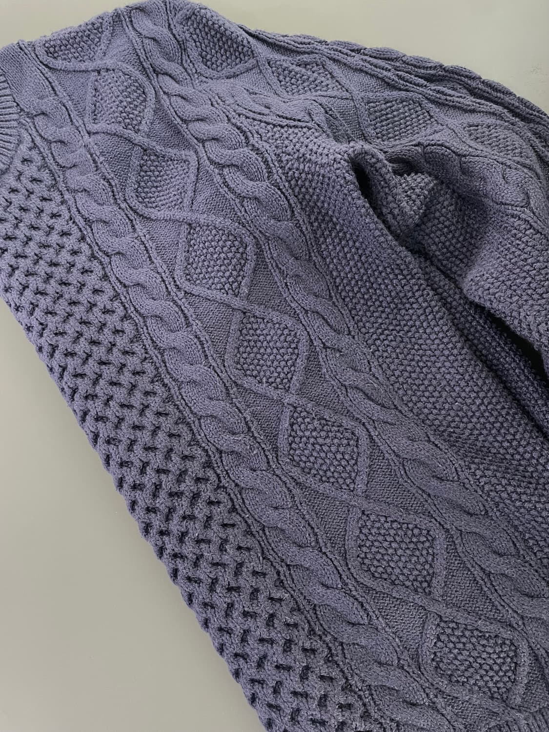 [L] 폴로 랄프로렌 꽈배기 코튼 니트 상품이미지5