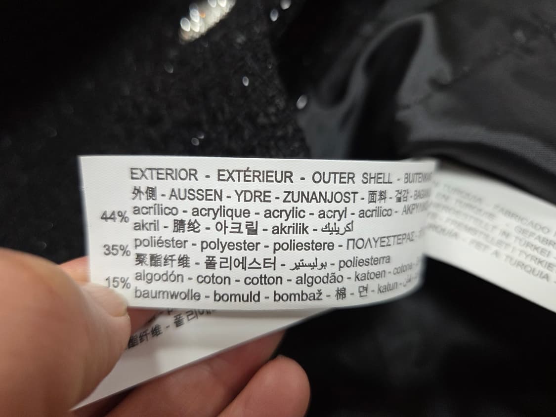 자라(ZARA) 크롭 트위드자켓 55 새상품 상품이미지7