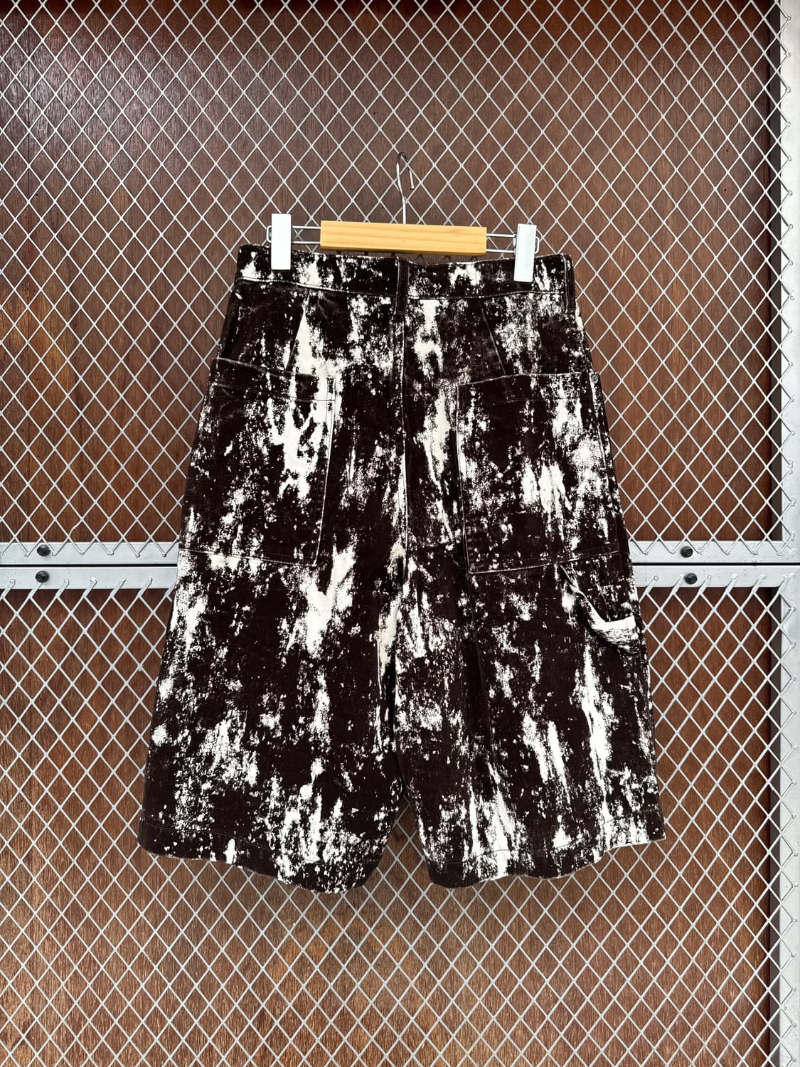 zara 자라 카우 패턴 카펜터 버뮤다 팬츠 반바지 29 상품이미지7