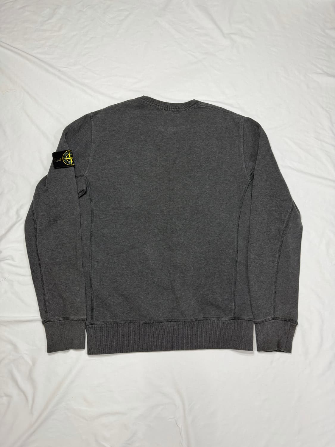 스톤아일랜드 맨투맨 차콜 그레이 상품이미지5