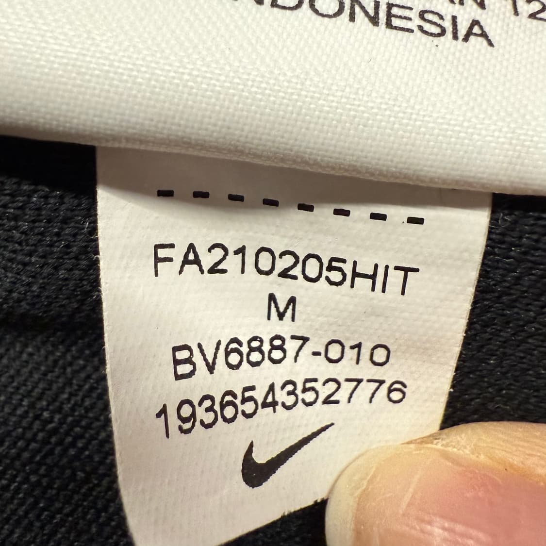[정품/M] 나이키 블랙 트레이닝 집업 자켓 b14 상품이미지6