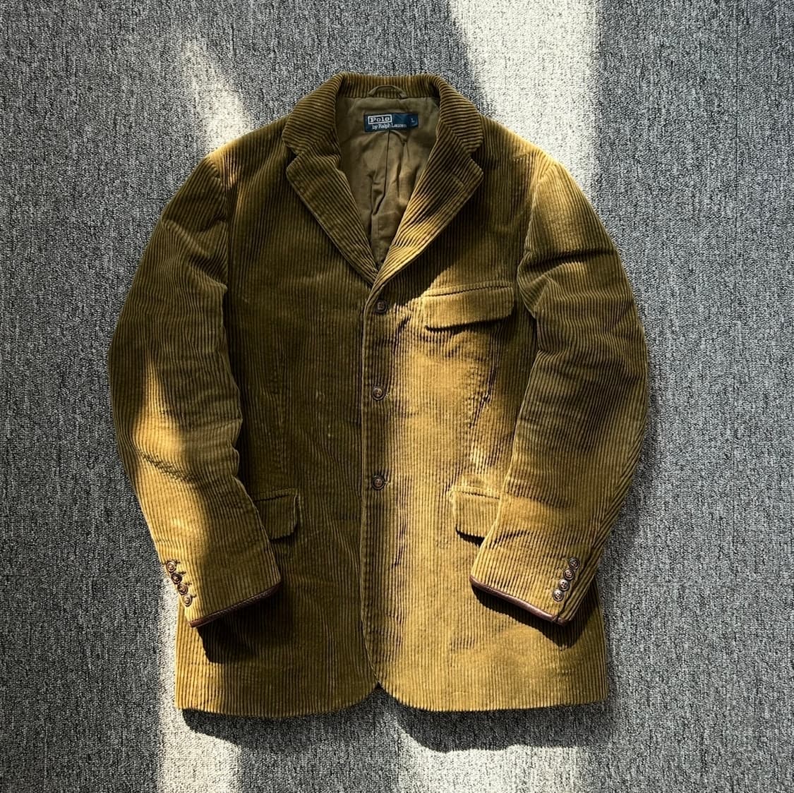 폴로 랄프로렌 빈티지 브라운 코듀로이 자켓 상품이미지1