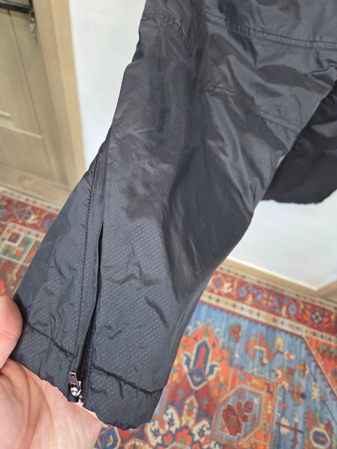 아디다스 올드스쿨 안감누빔 패디드 방풍 트랙팬츠 xl 상품이미지3