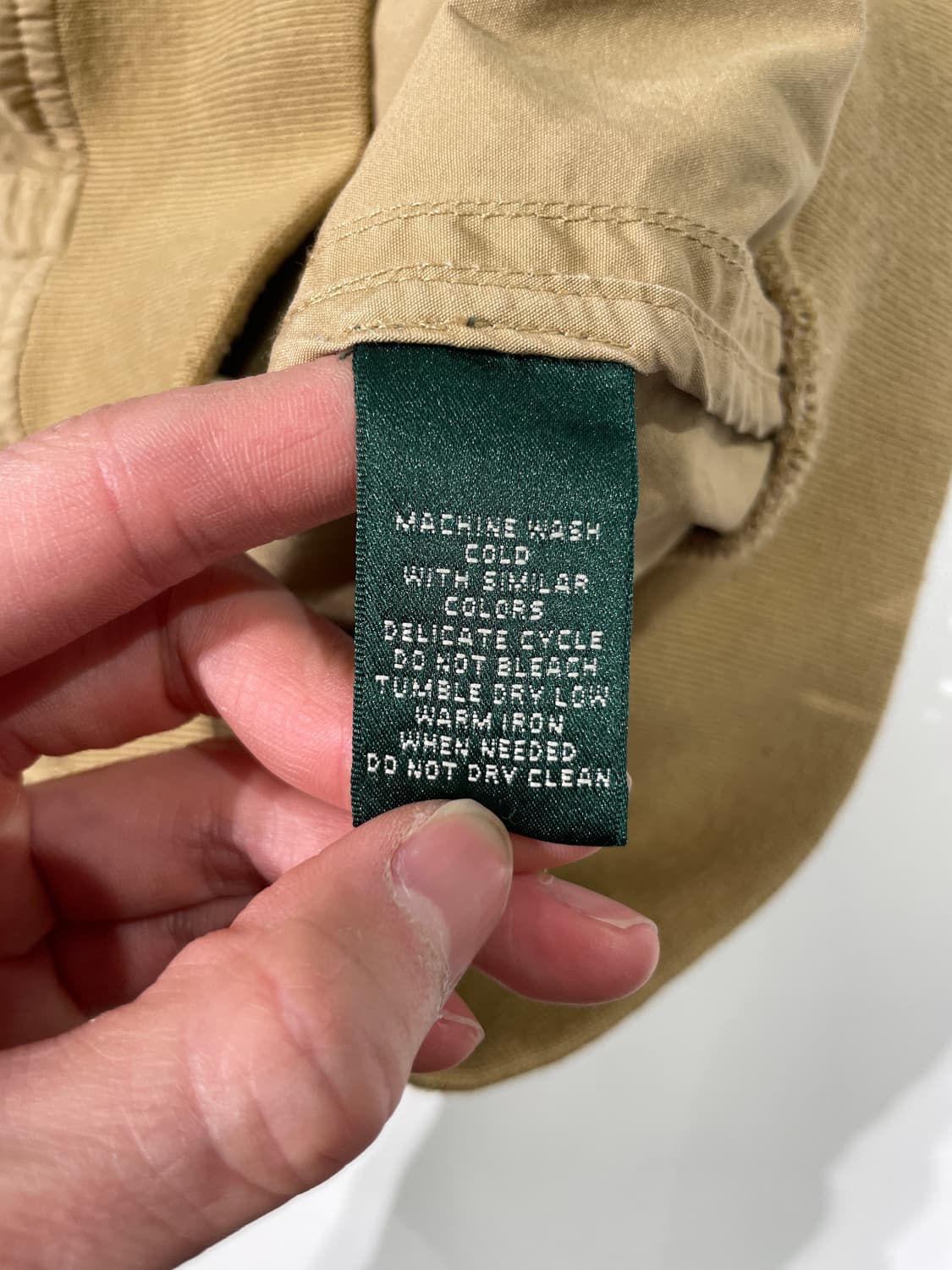 로렌 랄프 로렌 베이지 테크 웨어 헌팅 베스트 상품이미지8