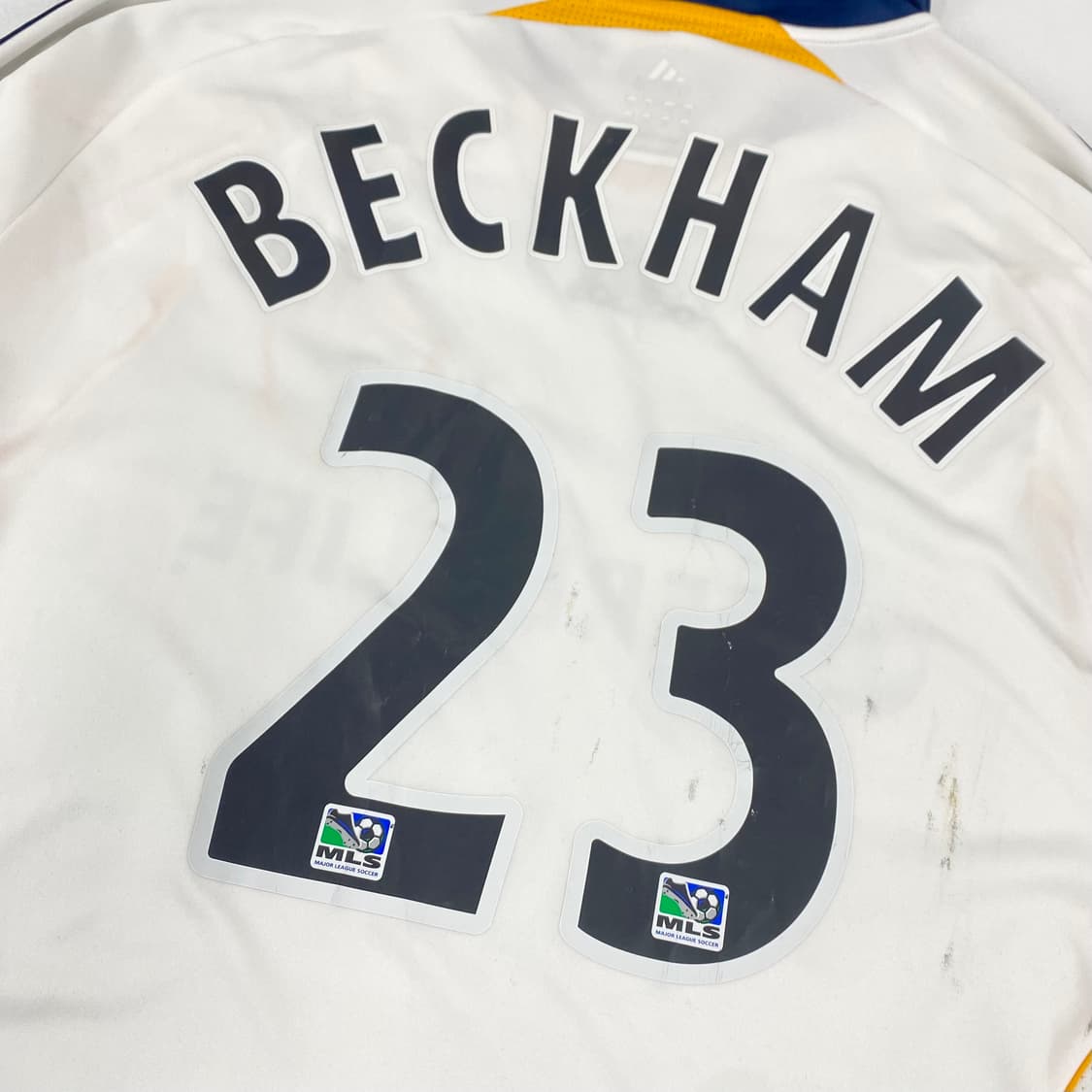 아디다스 La갤럭시 07-08 베컴 홈 유니폼(105) 상품이미지4