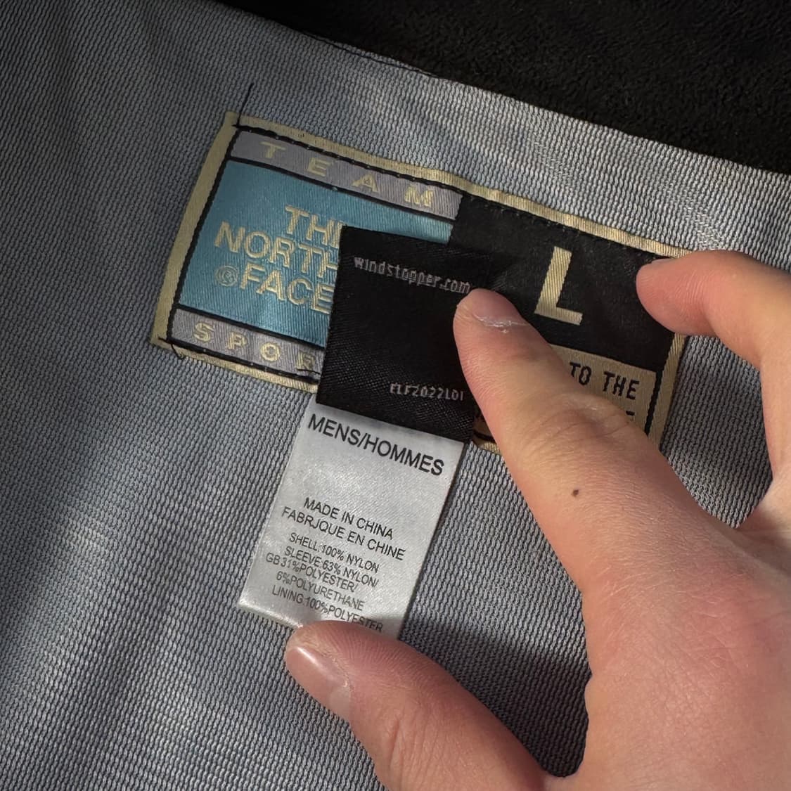 노스페이스 써밋시리즈 윈드스토퍼 플리스 L 상품이미지6