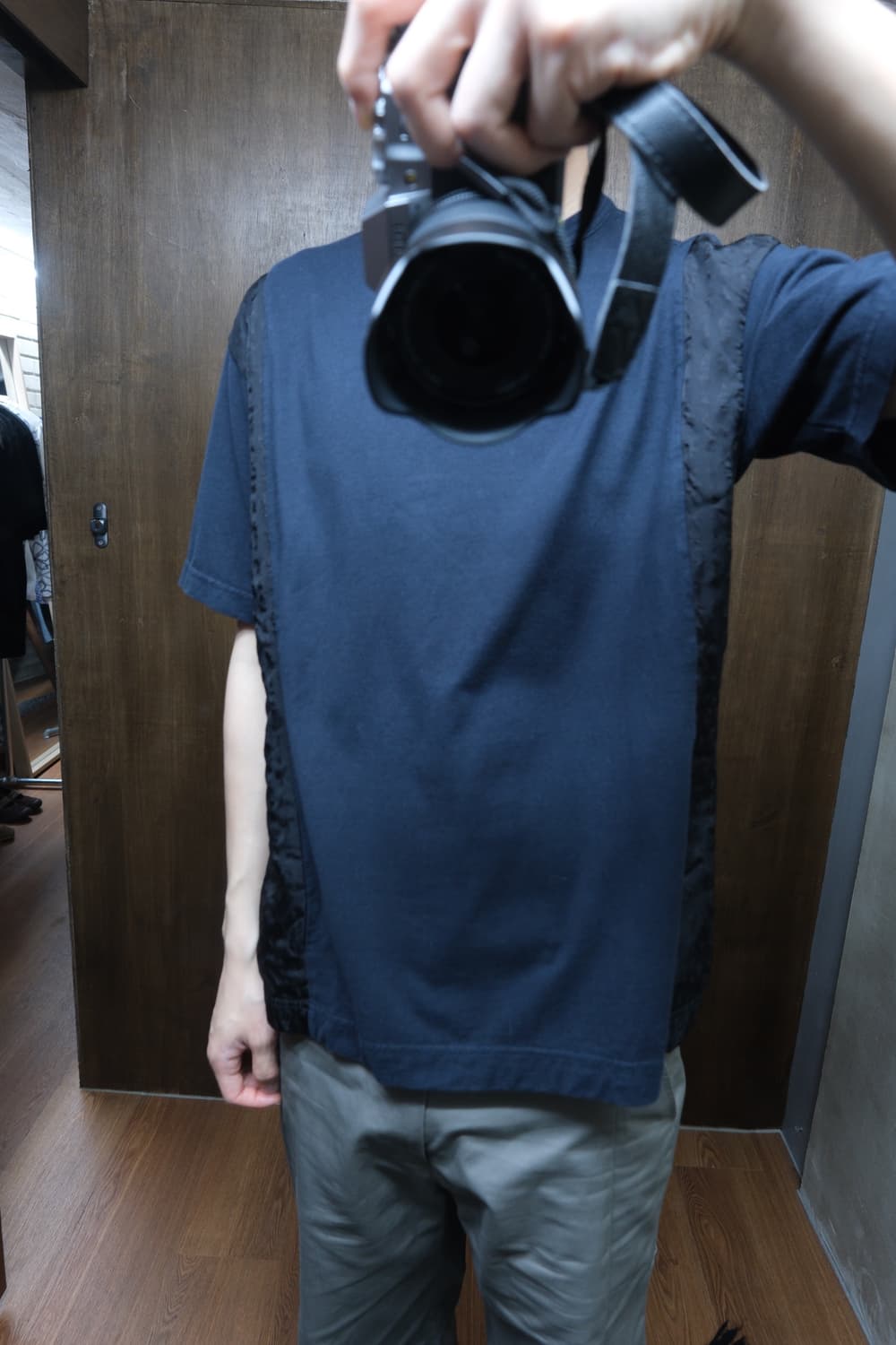 Comme des garcons homme 나일론 도킹 반팔 S 상품이미지9