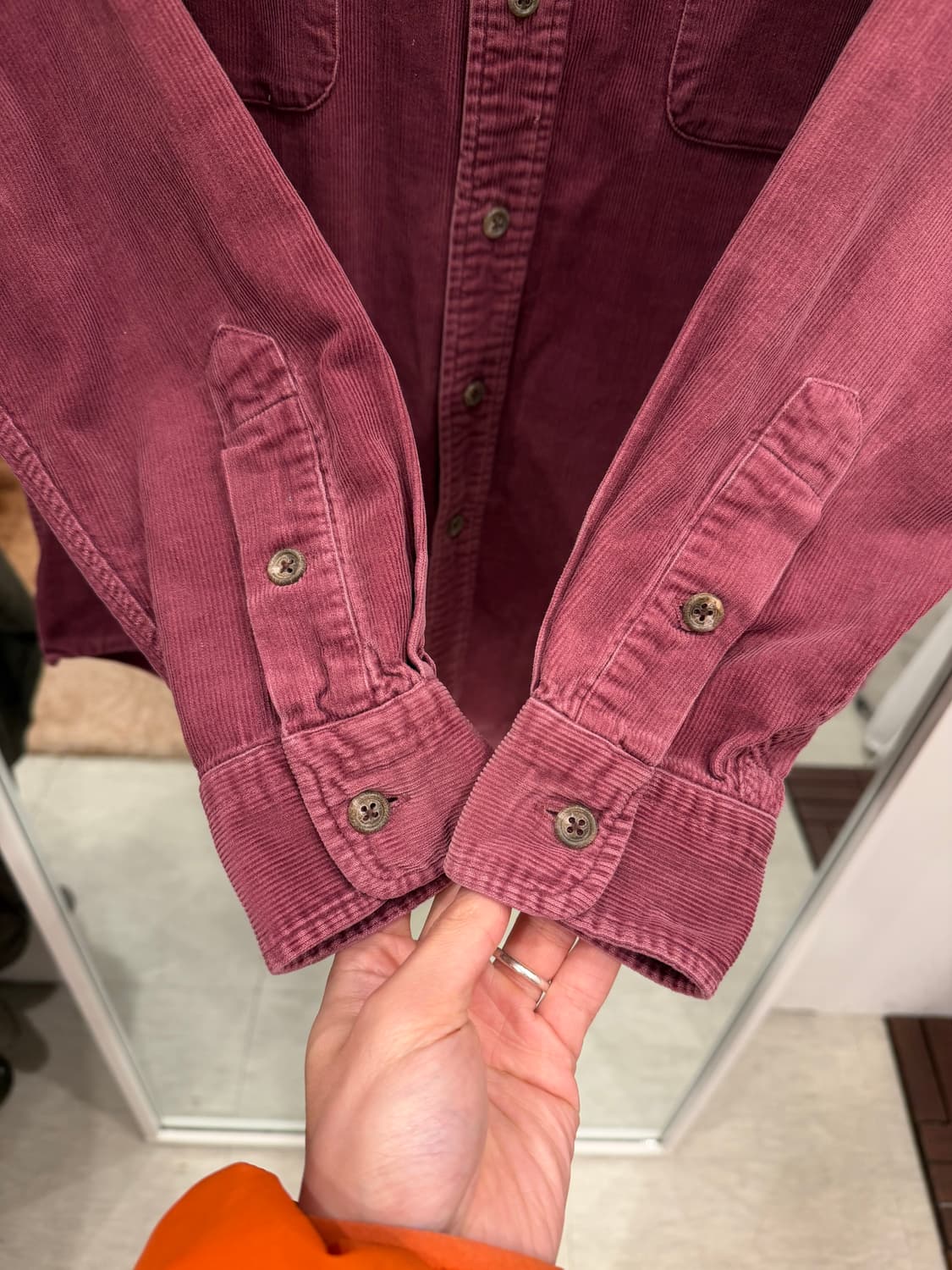 90s Polo ralph lauren 폴로 랄프로렌 코듀로이 셔츠 상품이미지3