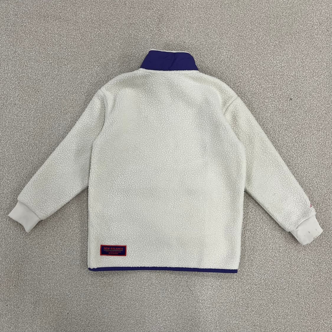 [130] 뉴발란스 키즈 뽀글이 아노락 맨투맨 자켓 0120M1 상품이미지4