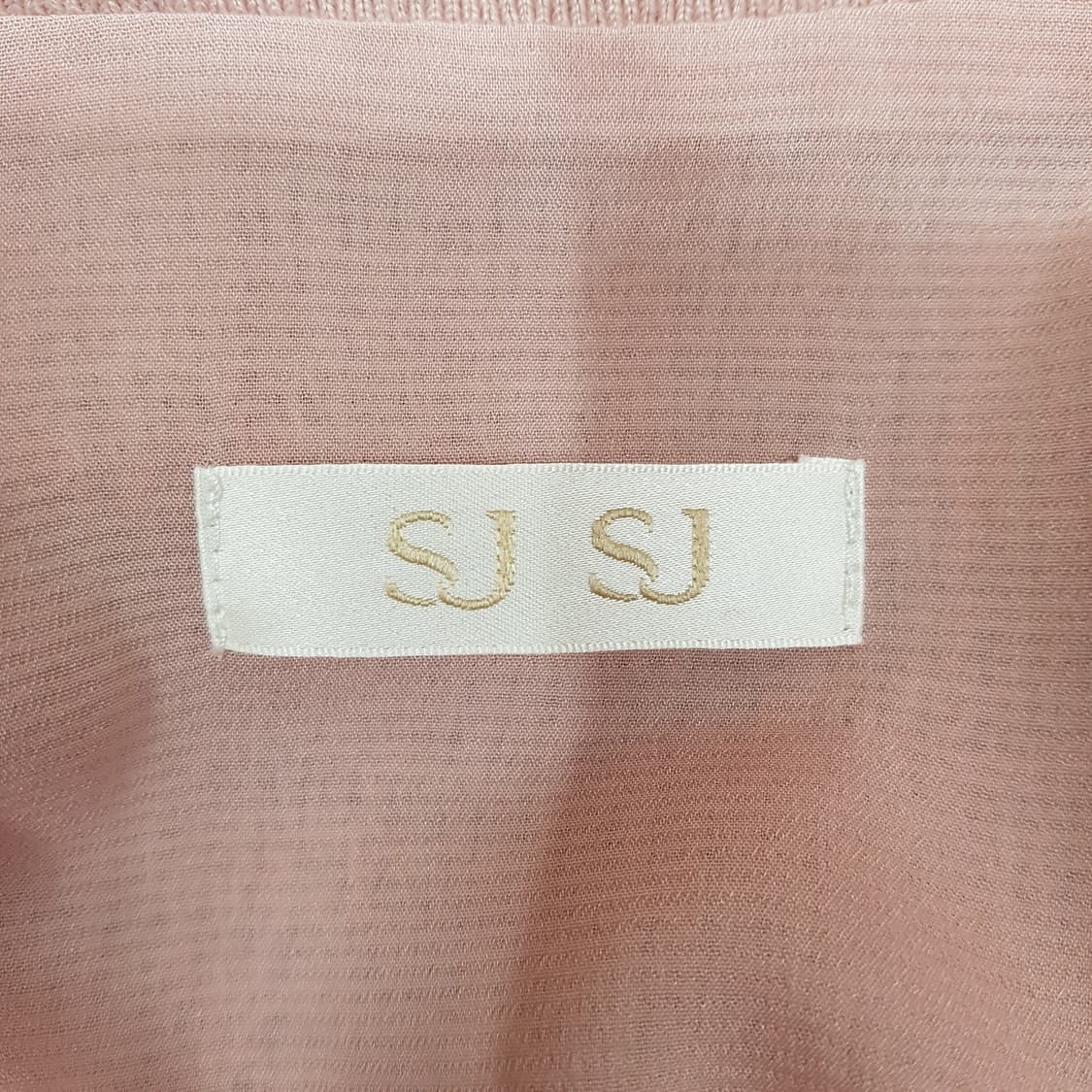 한섬 SJSJ 2023 트위드 배색 플리츠 롱 원피스 82-94-160 상품이미지6