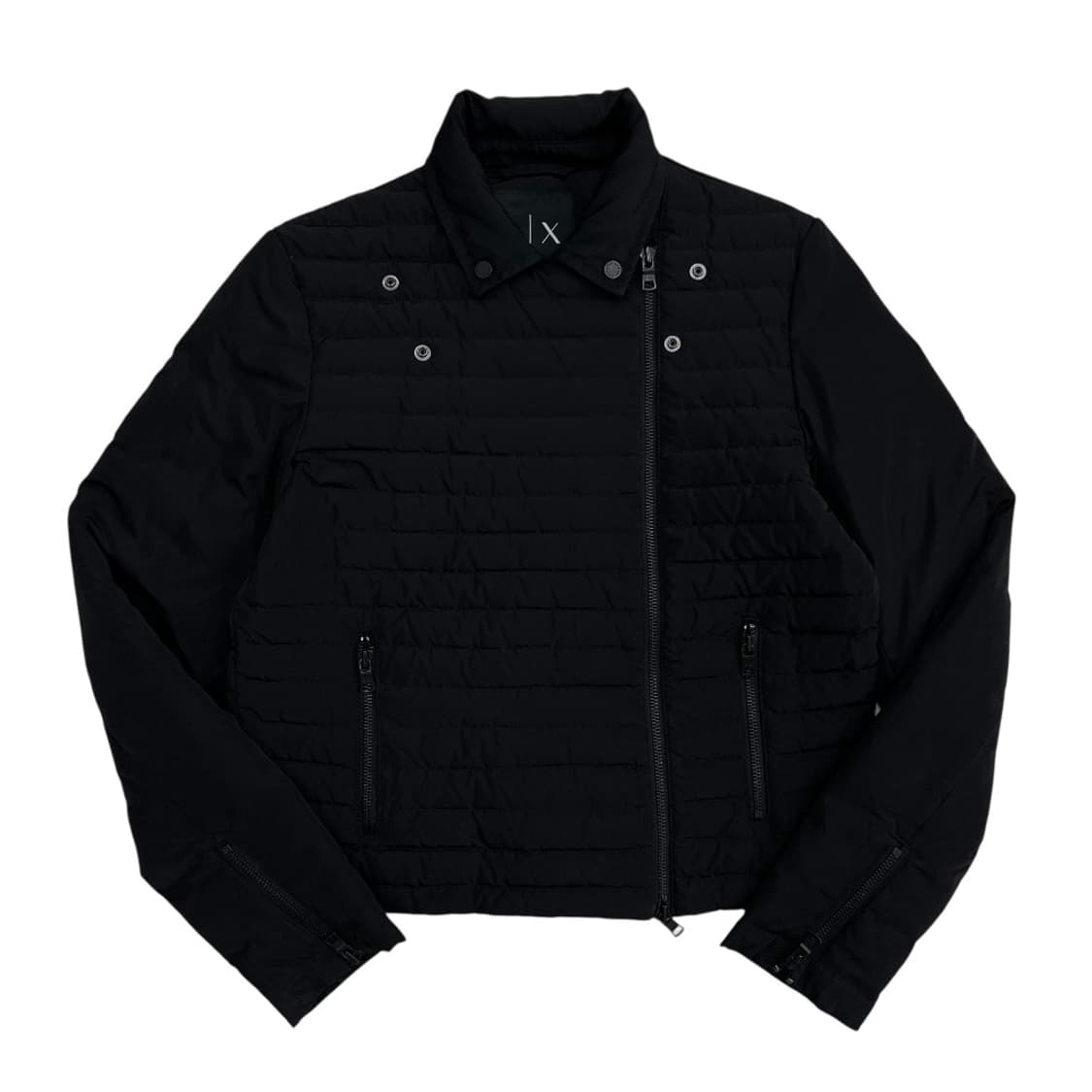 아르마니 블랙 경량 라이더 자켓 상품이미지3