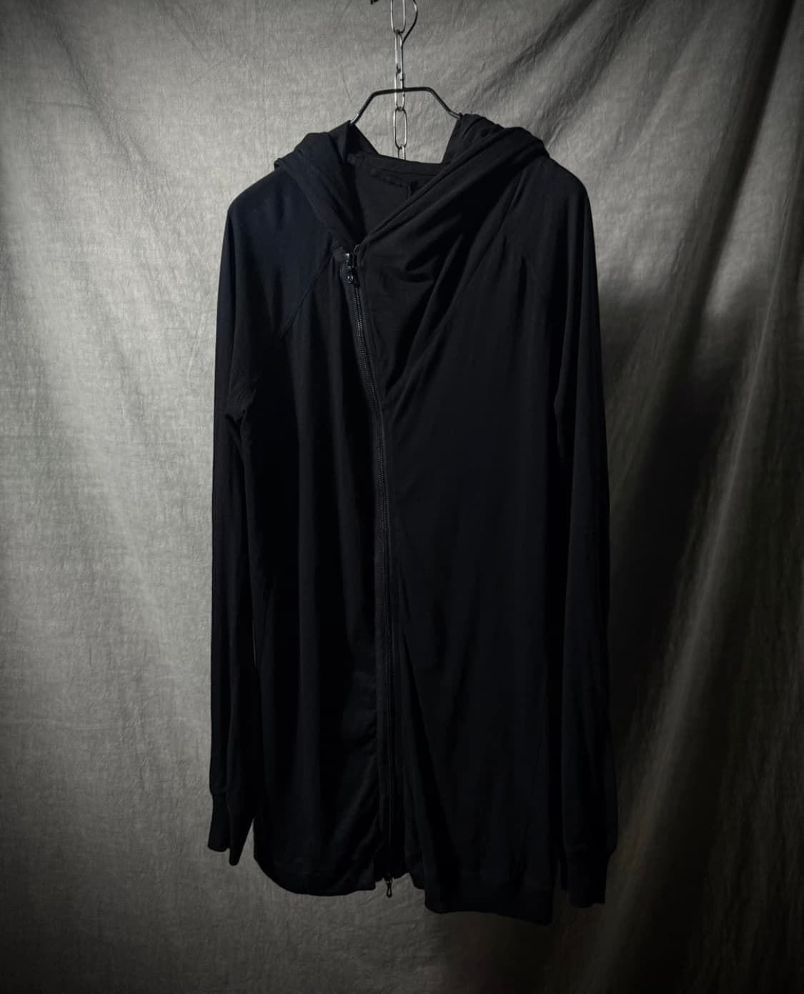 JULIUS Asymmetric Long Hoodie Zip-Up  상품이미지1
