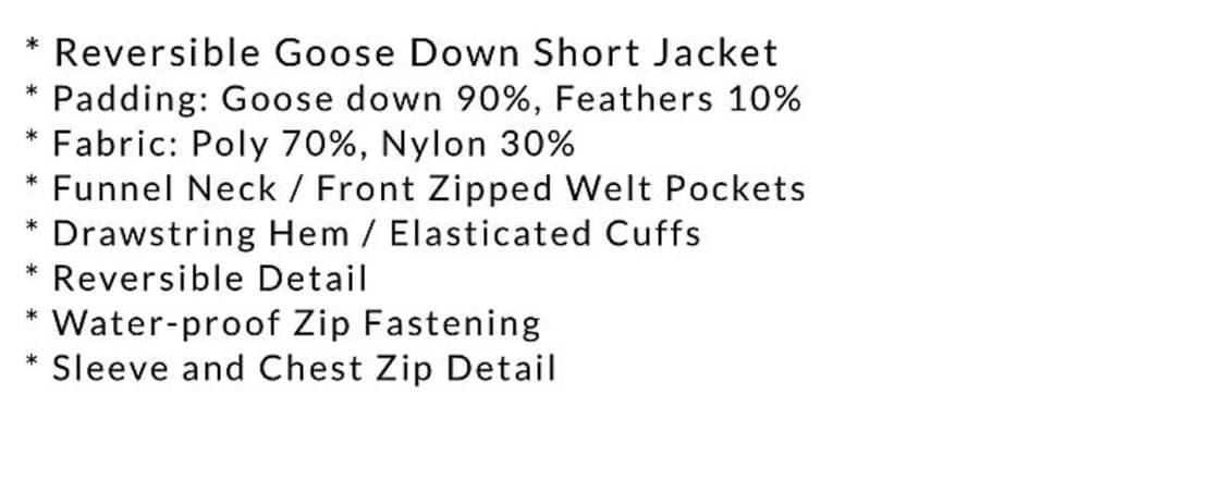 토니웩 덕다운 리저시블 패딩 상품이미지2