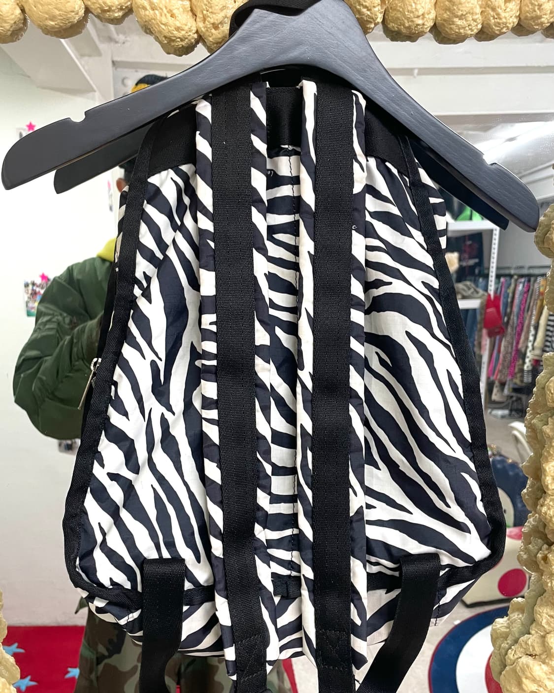 Zebra Print Backpack 상품이미지4