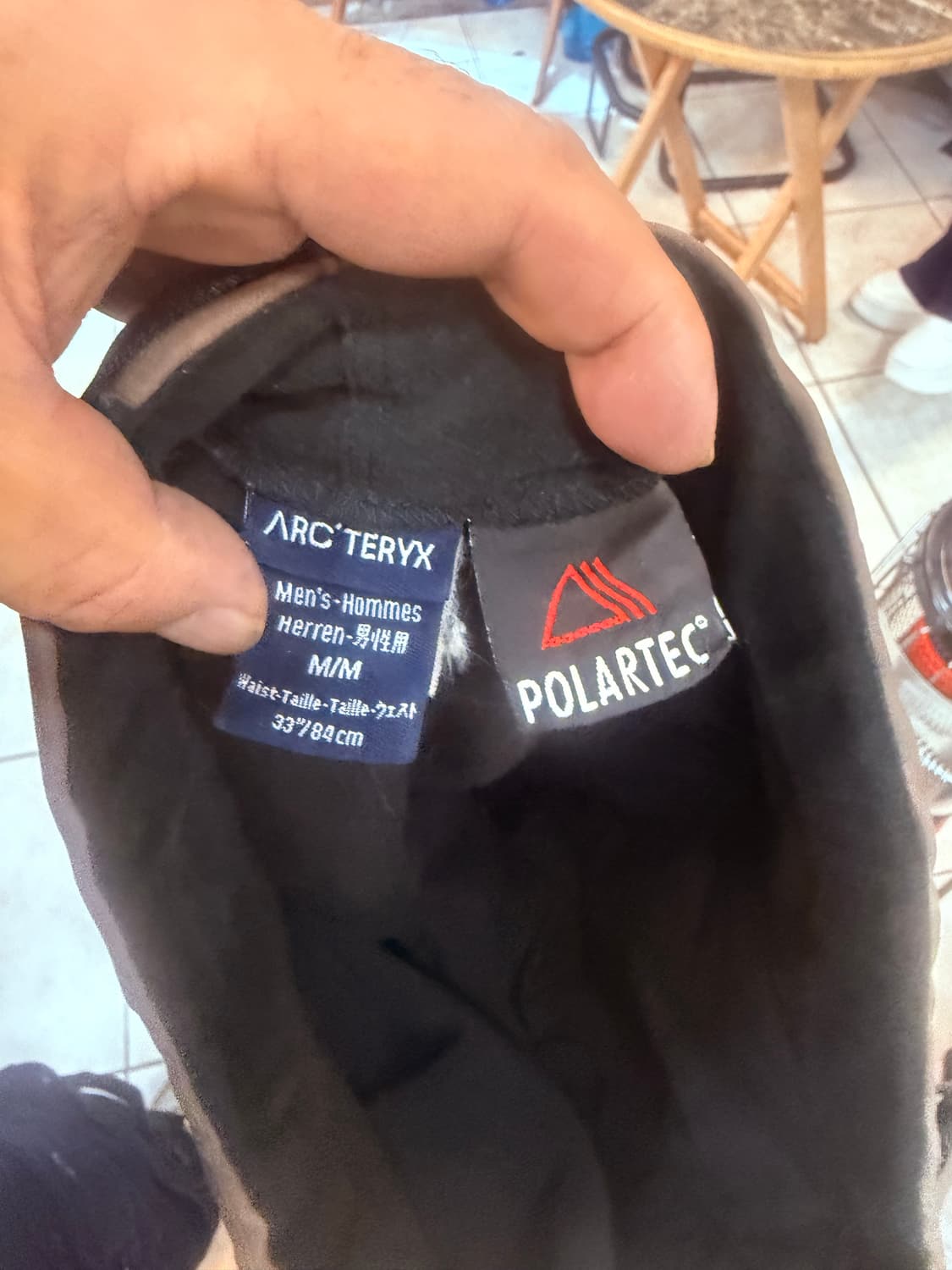 34 정품 아크테릭스 폴라텍 겨울바지 팝니다 상품이미지3