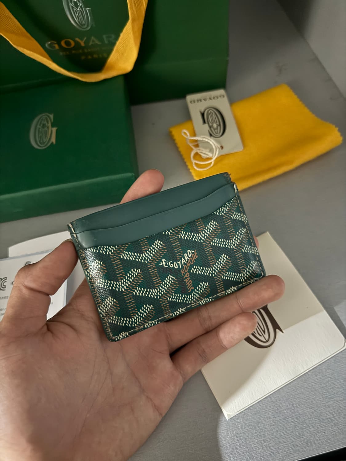 고야드 생쉴피스 카드지갑 판매합니다 상품이미지2