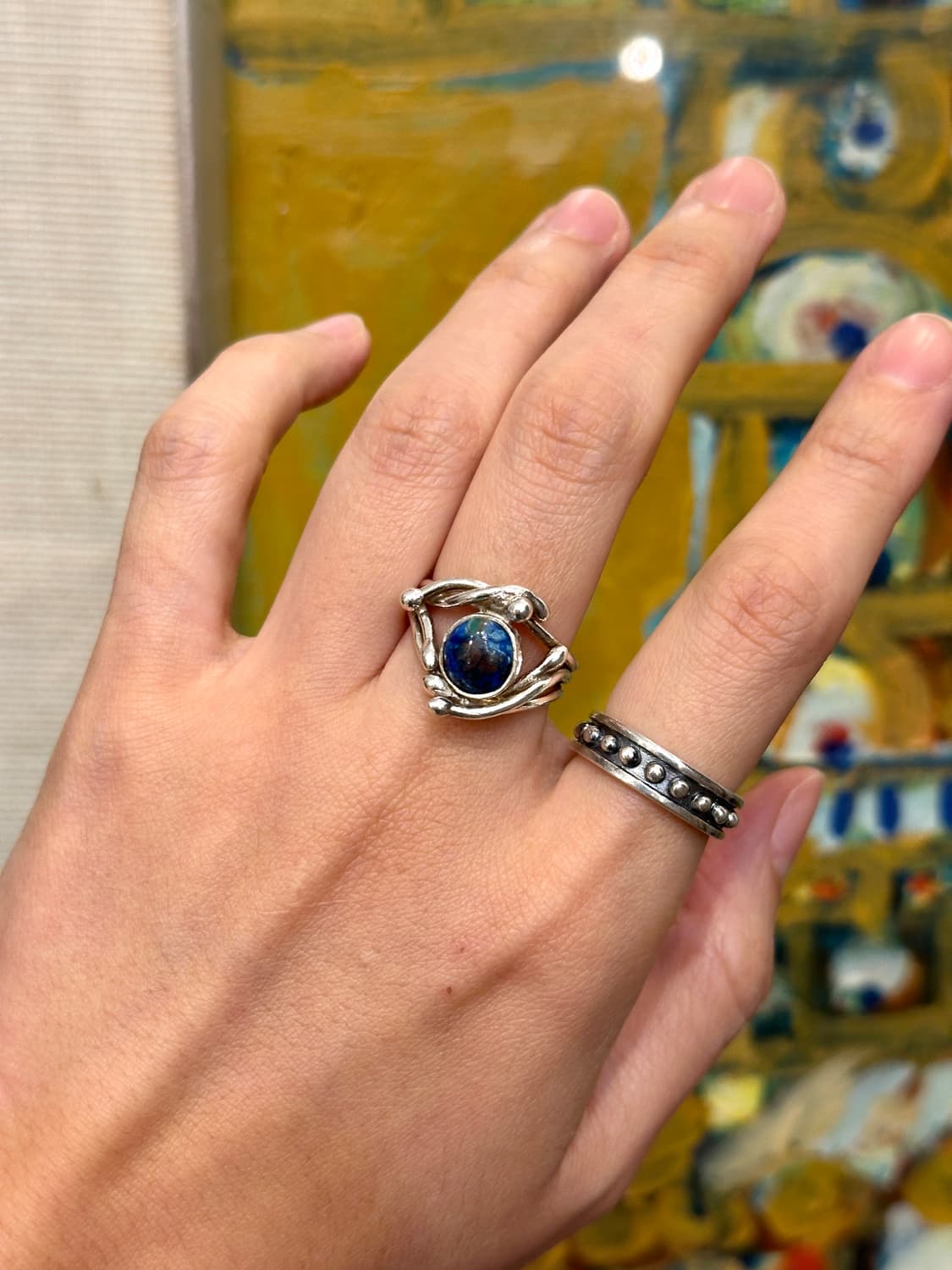 earth turquoise 925silver ring🌍 상품이미지7