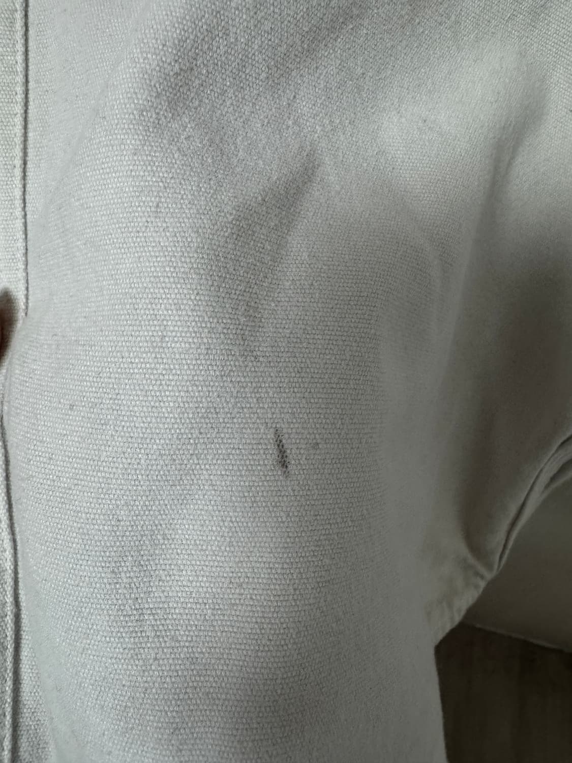 칼하트 WIP 로고 패치 오프화이트 셔츠 자켓 M 상품이미지7