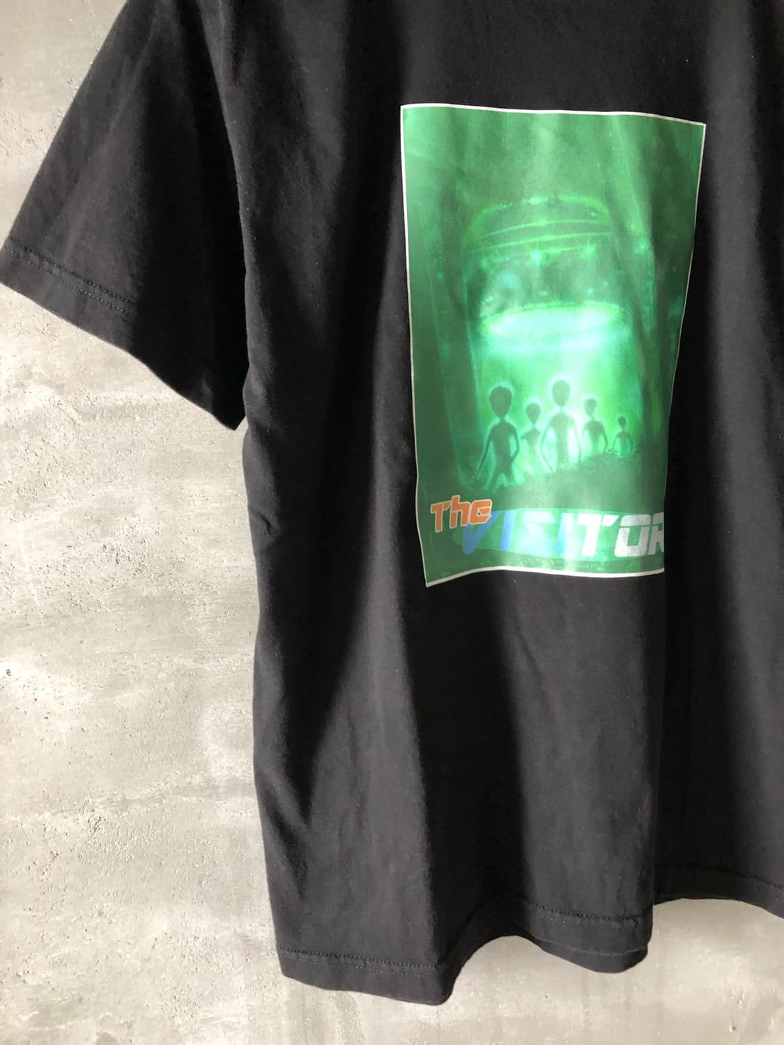 00s 빈티지 에일리언 프린팅 티셔츠 상품이미지6