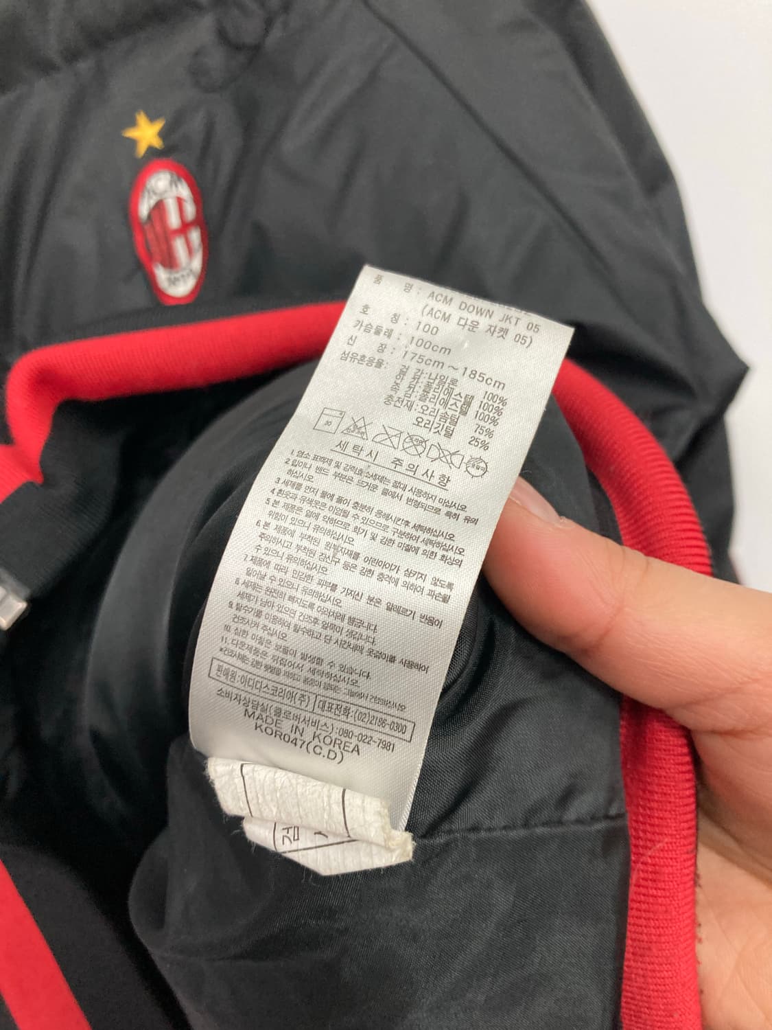 아디다스 시보리 자수 프린팅 패딩 상품이미지7