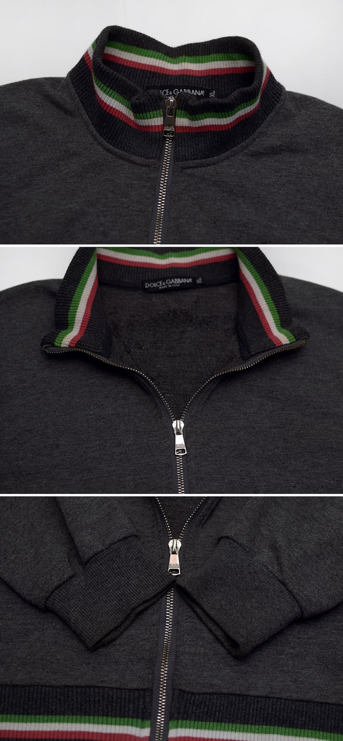 돌체앤가바나 (D&G) 이태리 삼선 라이닝 코튼집업 자켓 (95-100) 상품이미지8