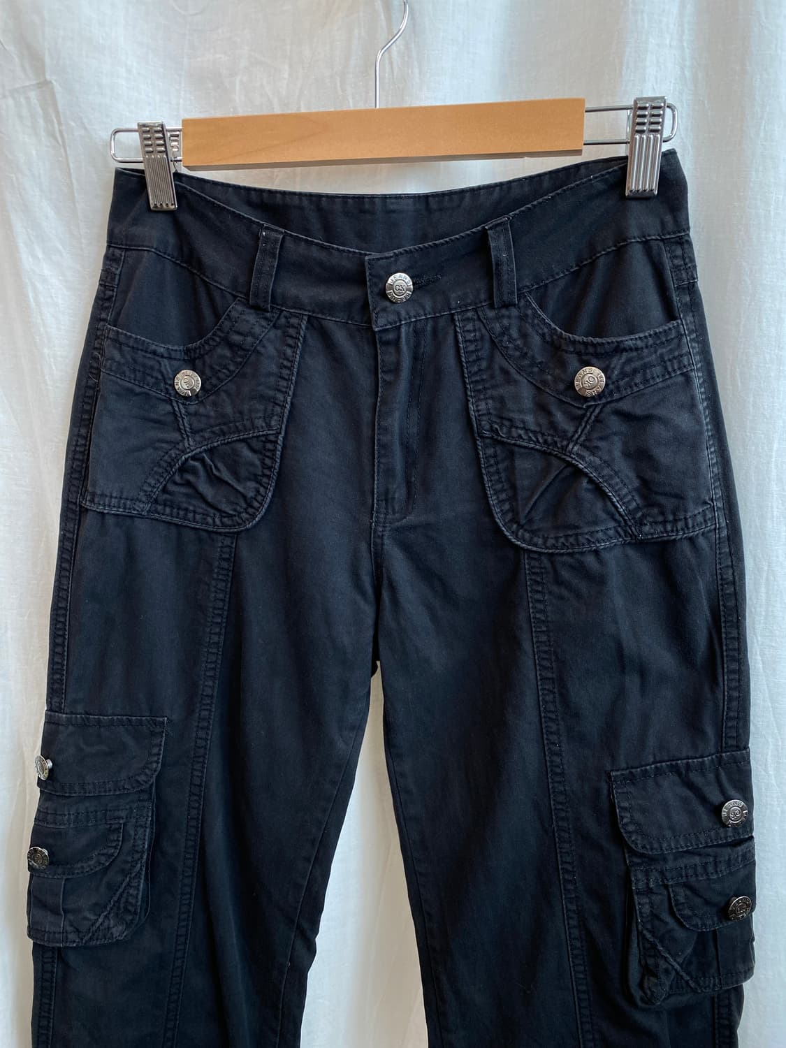 블랙 코튼 카코팬츠(25) 상품이미지3