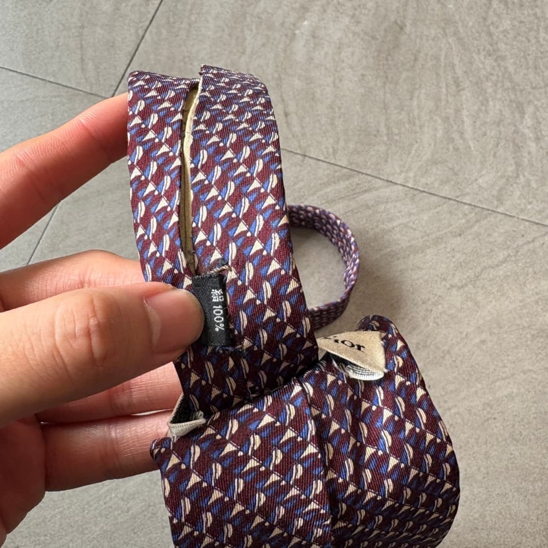 디올 빈티지 넥타이  상품이미지5