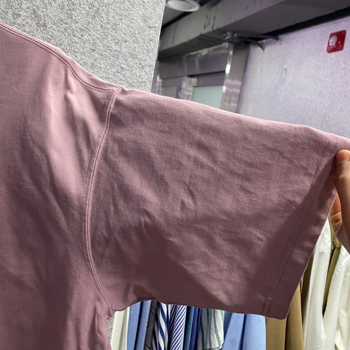 아디다스 트레포일 자수로고 로즈핑크 반팔 B4567 상품이미지6