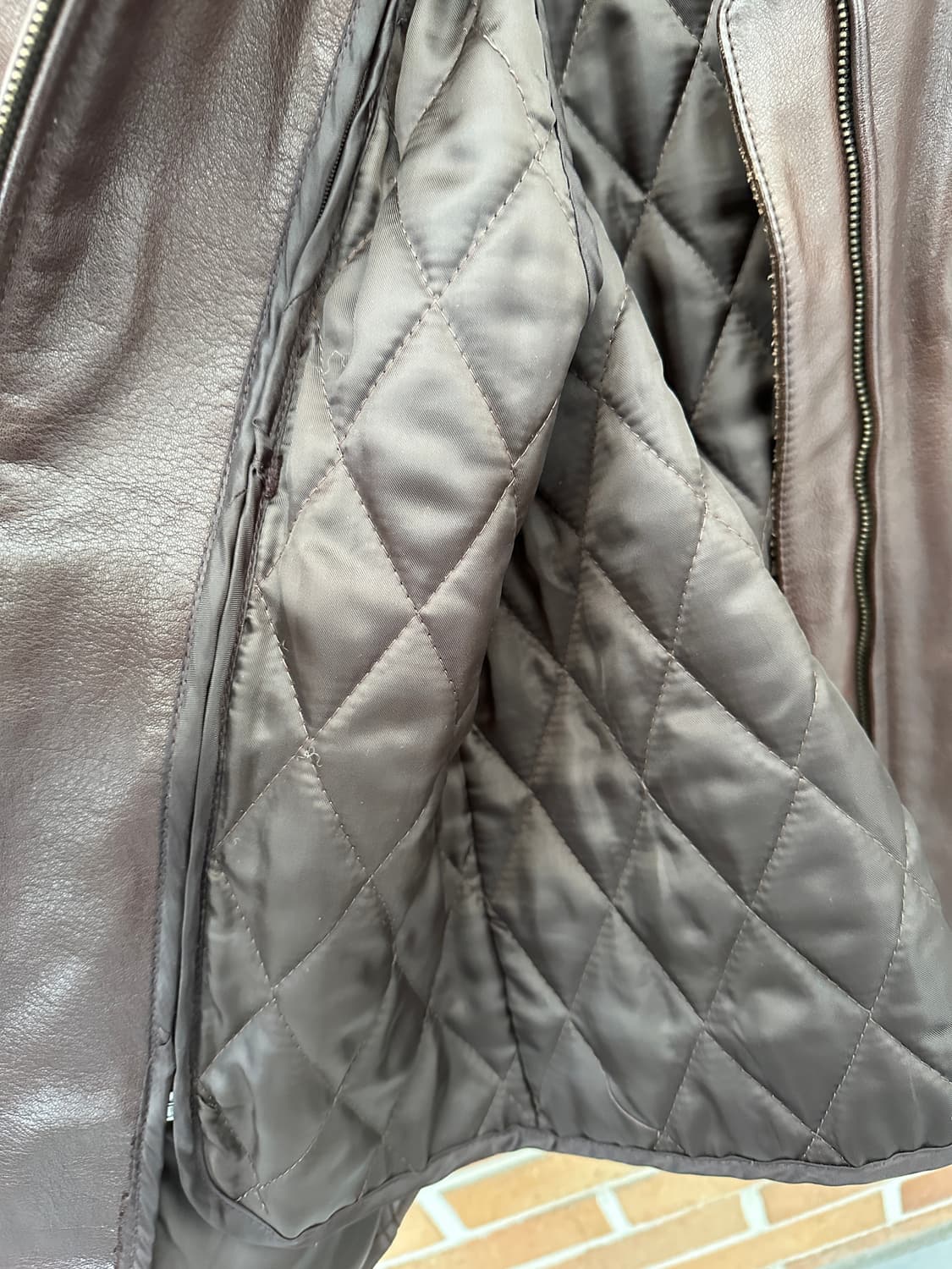 (M) 홀스하이드 레더 자켓 상품이미지6