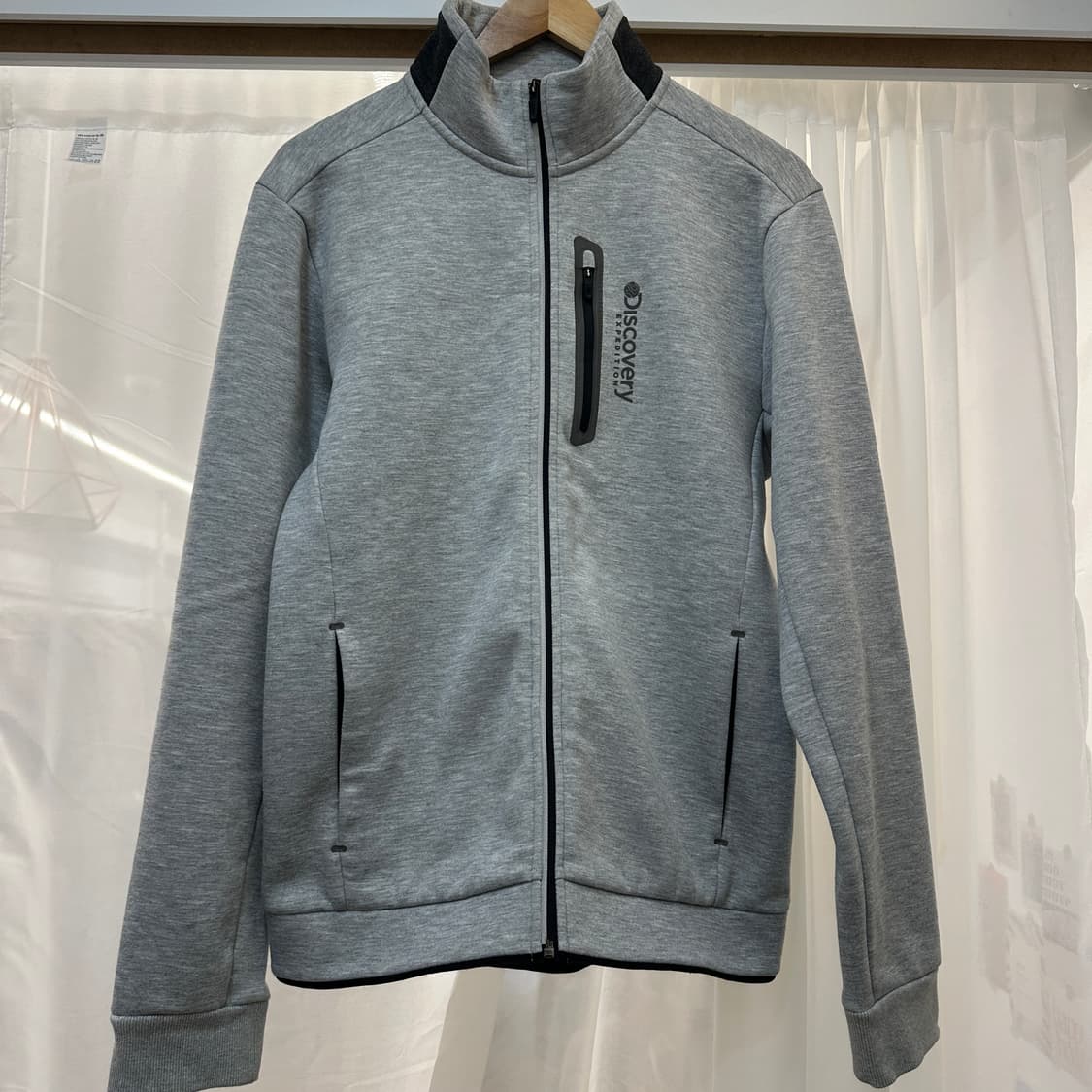 디스커버리 남성 트레이닝 집업 자켓 상품이미지1