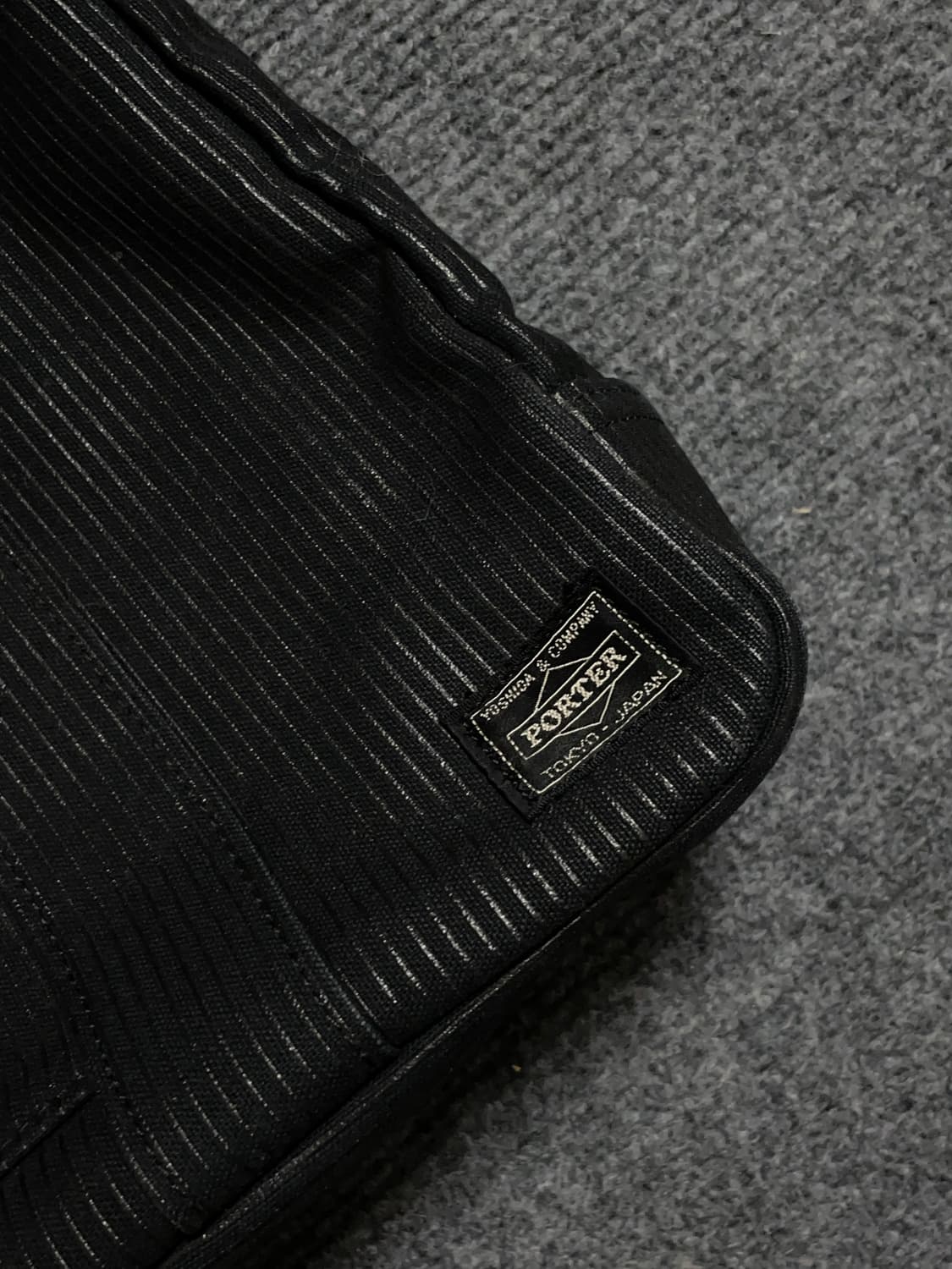 포터 블랙 스트라이프 브리프케이스 상품이미지2