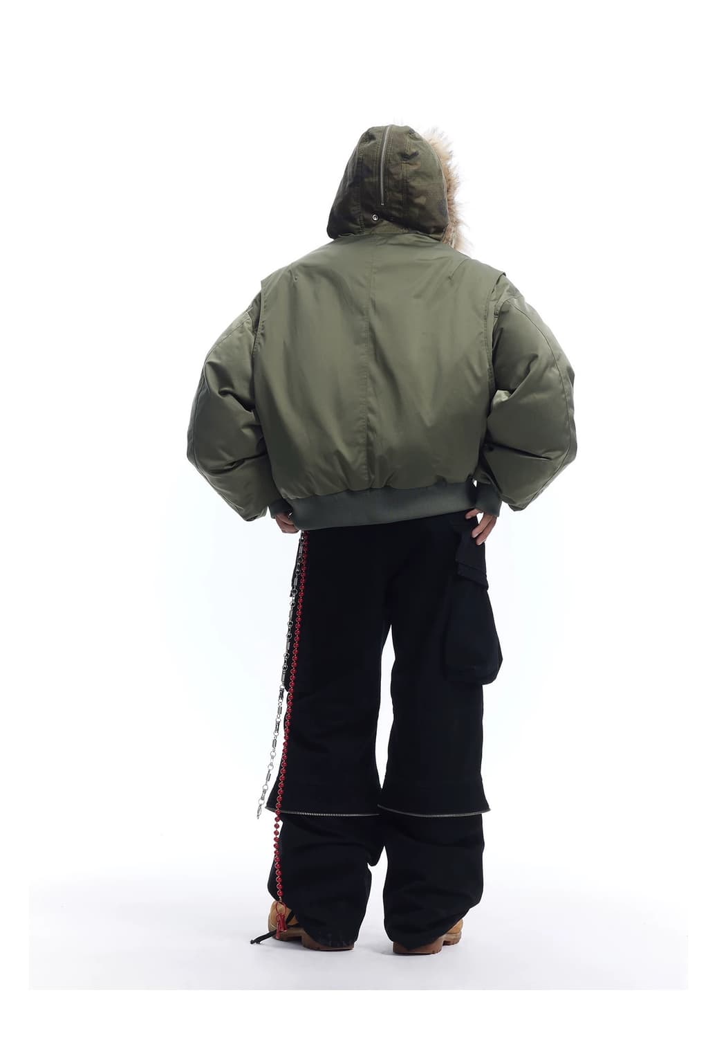 Wolfstar Camo Fur Bomber 상품이미지7