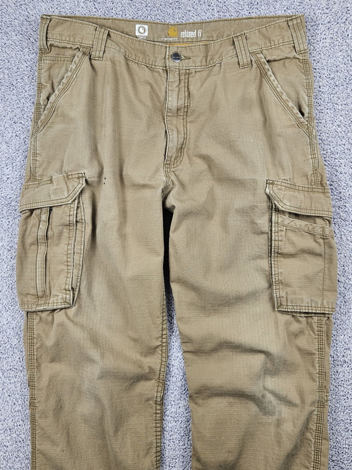 칼하트 립스탑 포켓 카고 워크 팬츠 ( 38X34 ) / 10396 상품이미지5