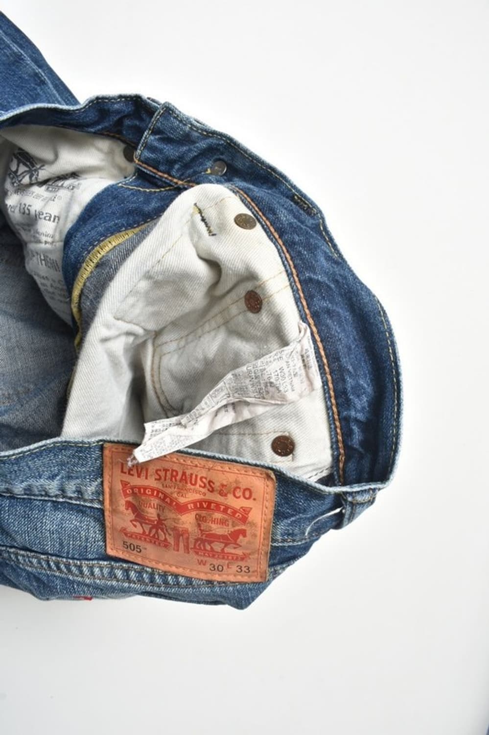 00S 리바이스 505 청바지 데님팬츠 30 N1093 상품이미지5