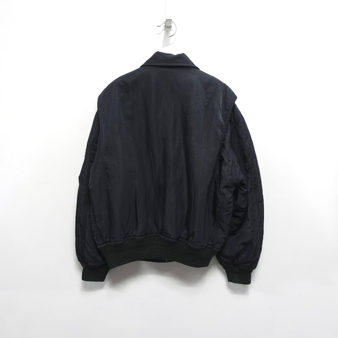 JUNMEN 준멘 아카이브 나일론메탈 MA-1 항공점퍼 블루종 상품이미지4