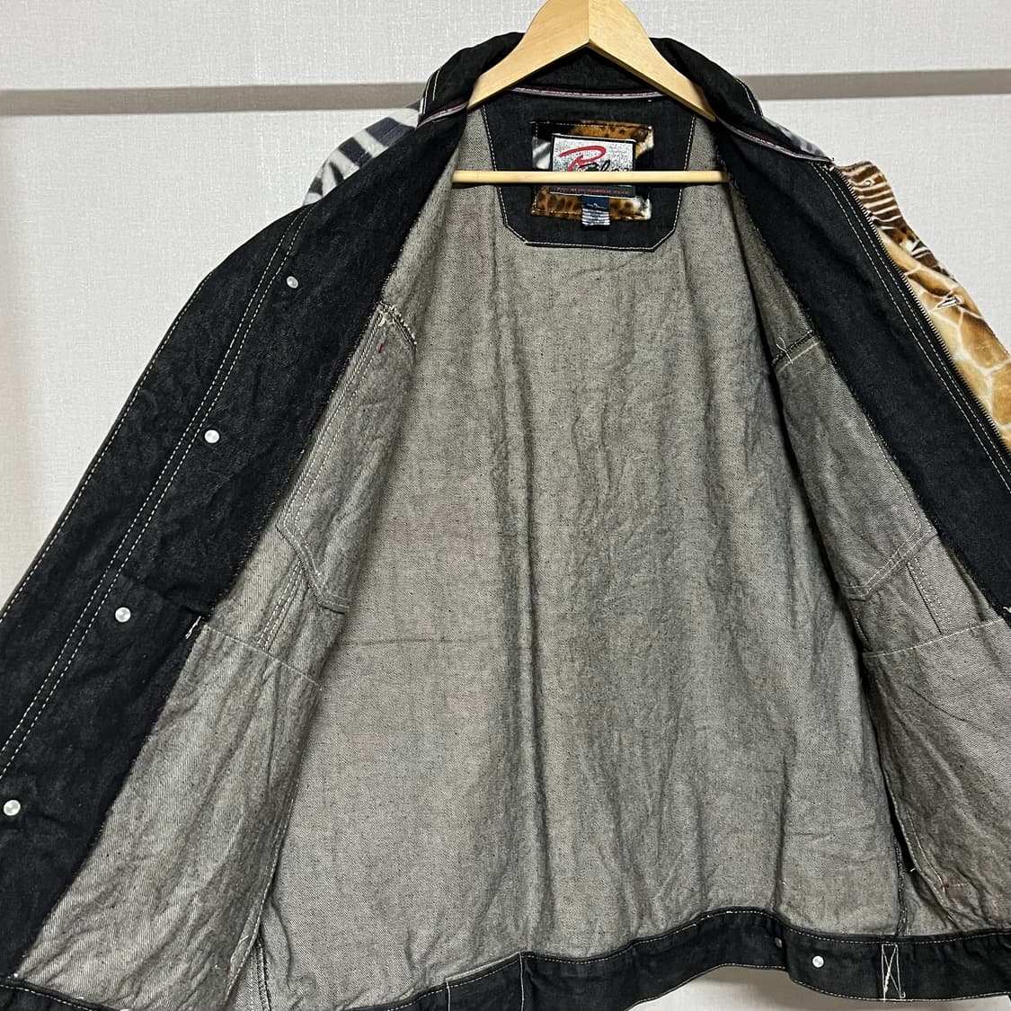 RAW BLUE 애니멀 트리커 자켓 XL 상품이미지10