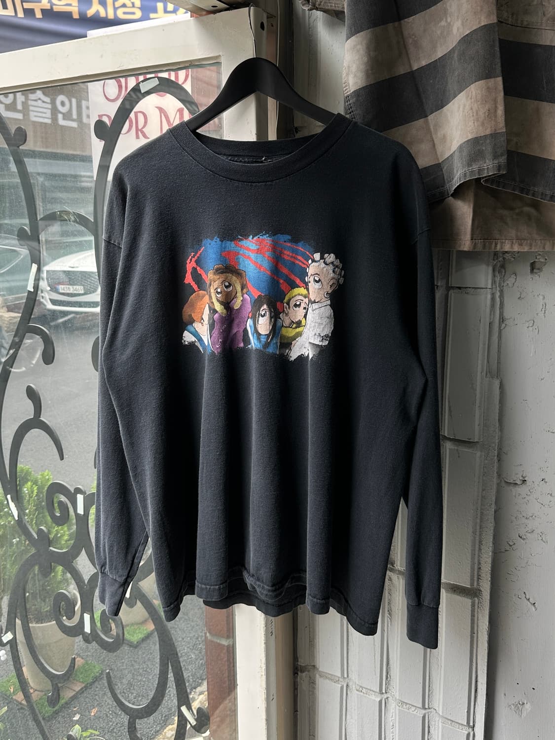 00‘s OG 콘 롱슬리브 티셔츠 빈티지 밴드티 밴드 티셔츠 자이언트 택 상품이미지1