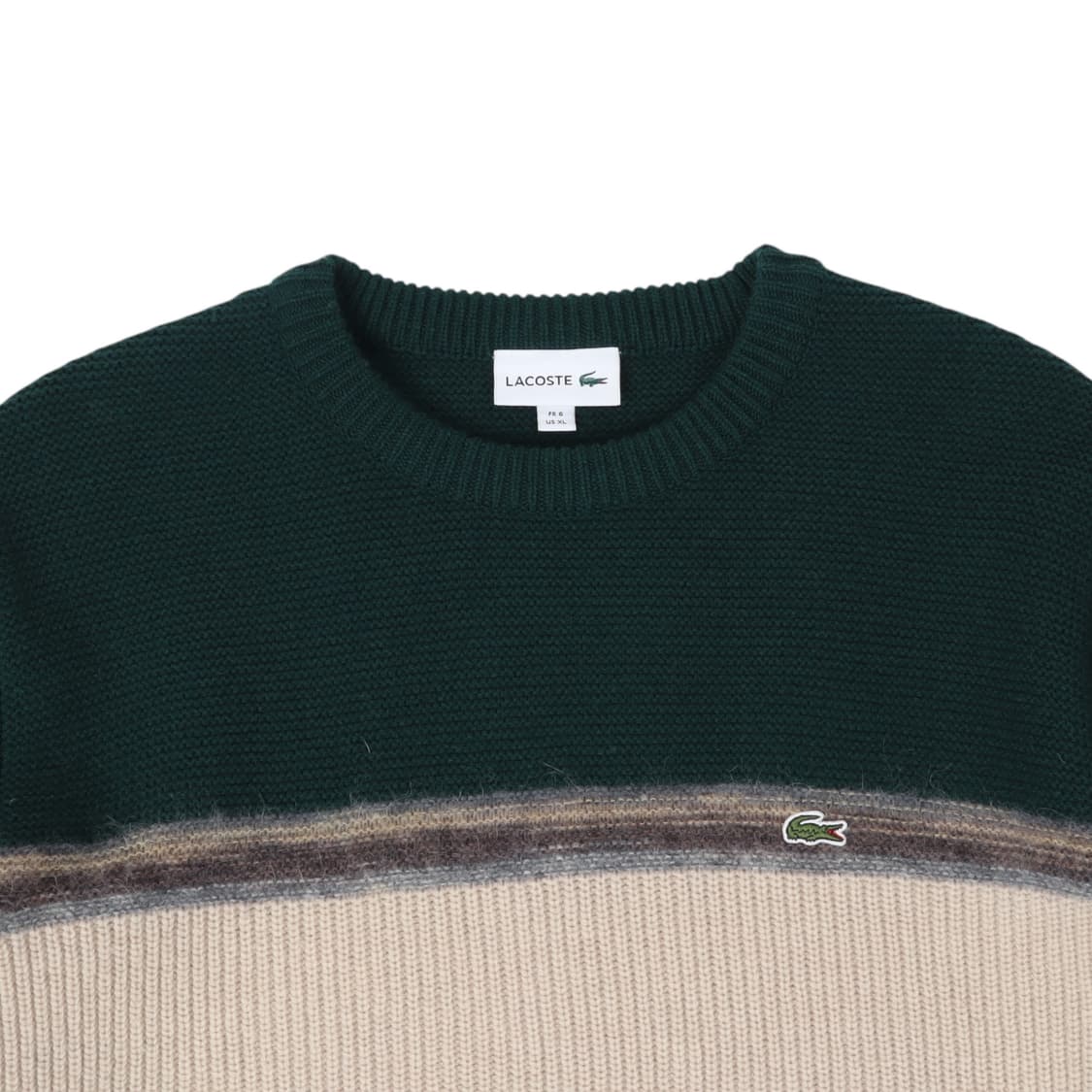 라코스테 그레이 스트라이프 니트 상품이미지2