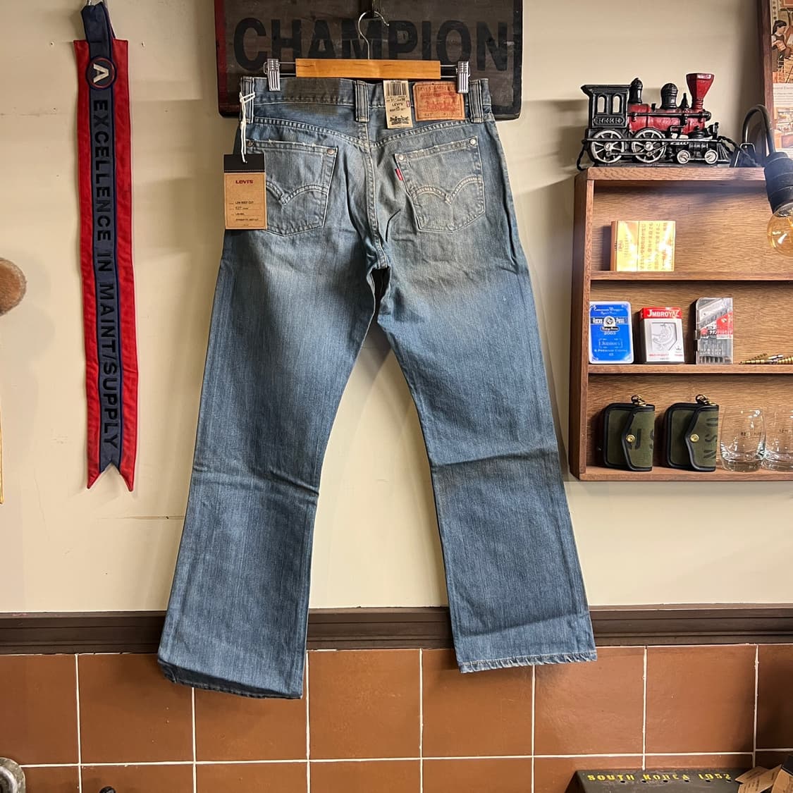 00's 리바이스 527 부츠컷 32 Size Mexico 데드스탁 상품이미지5
