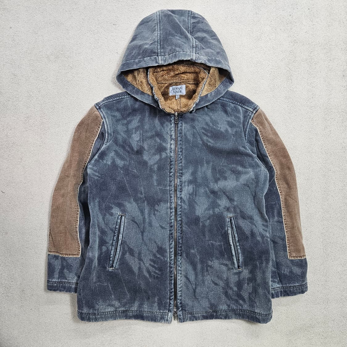 아르마니 주니어 쉐르파 후드 자켓 40 상품이미지1