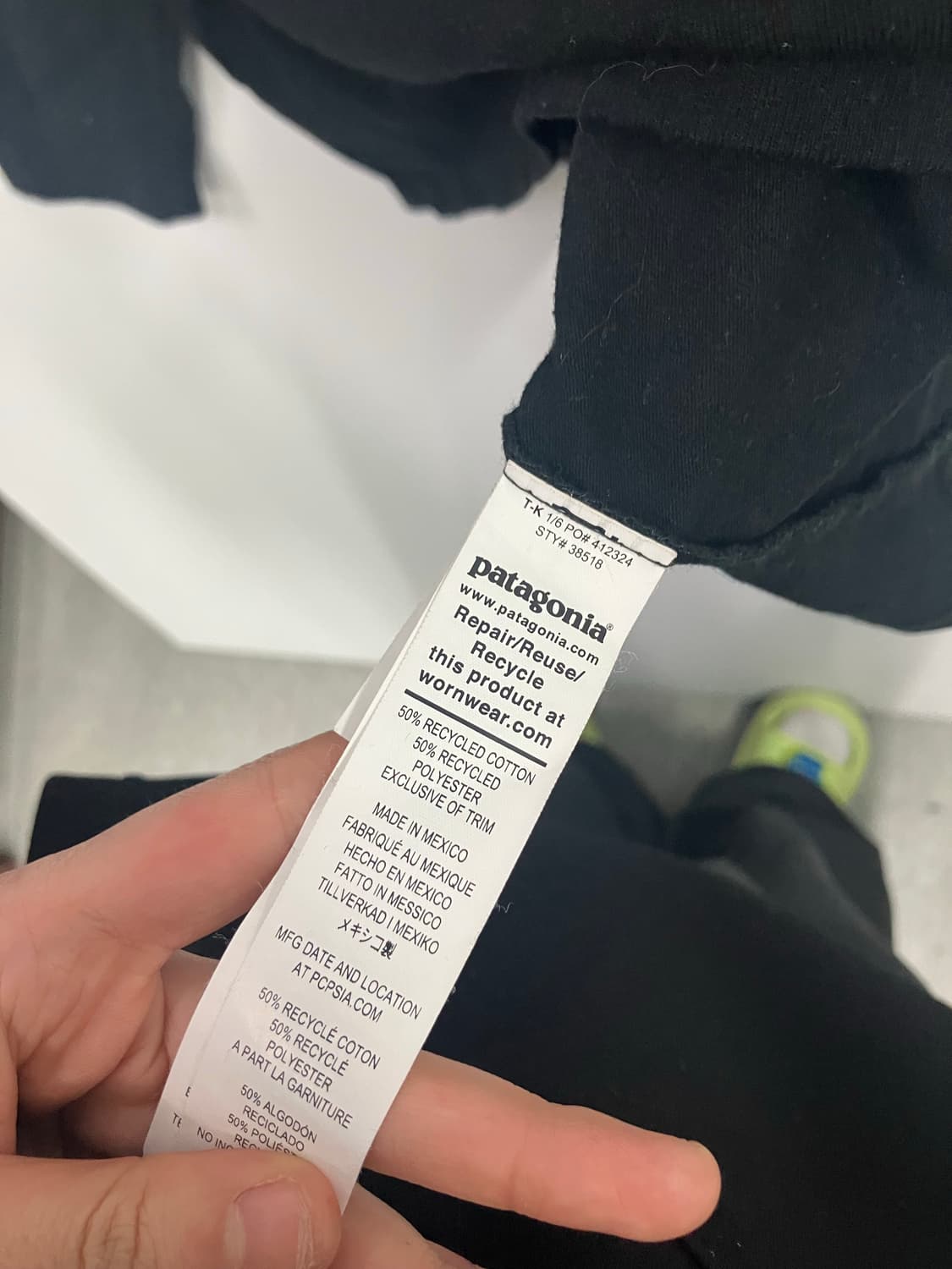 Patagonia 긴팔티 상품이미지3