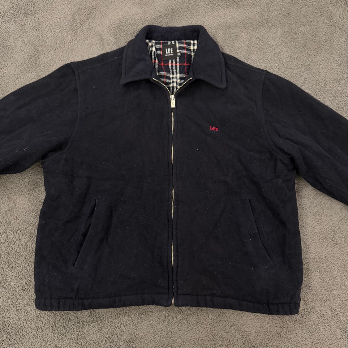 [ 정품/95 ] Lee 리 울 블루종 자켓 상품이미지3