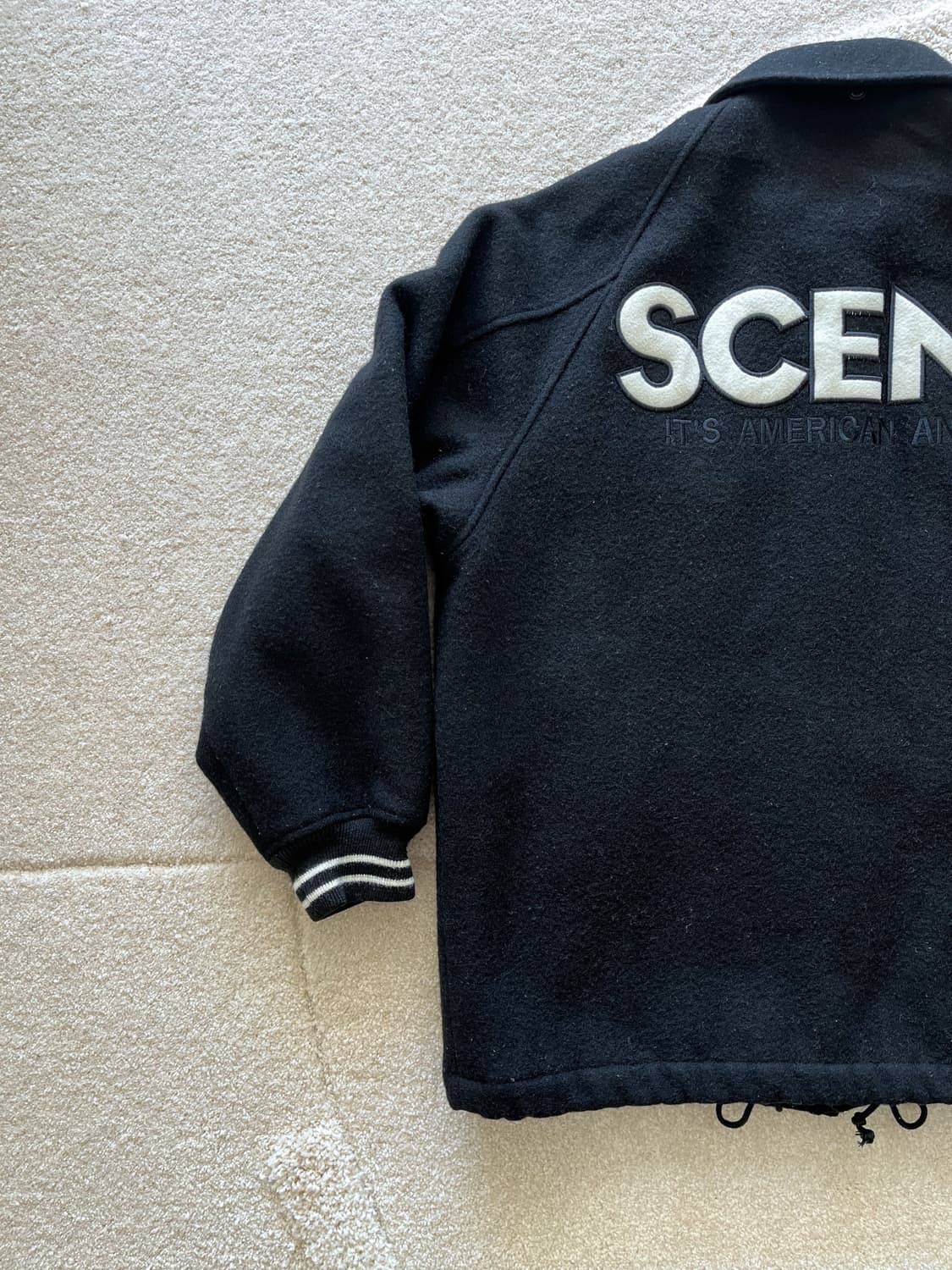 VAN JAC 퀄팅 울 봄버 자켓 (105-110) 상품이미지10